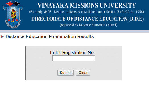 VMU DDE Results 2020